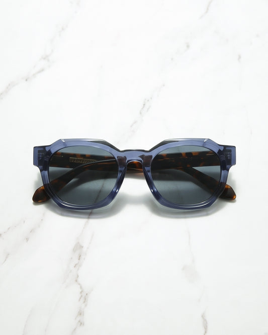 Cassius - Blue/Tortoise