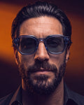 Cassius - Blue/Tortoise